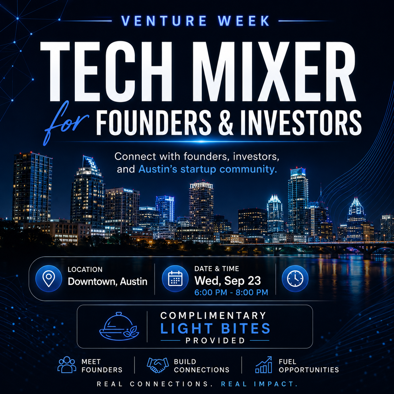 Tech Mixer for Founders & Investors