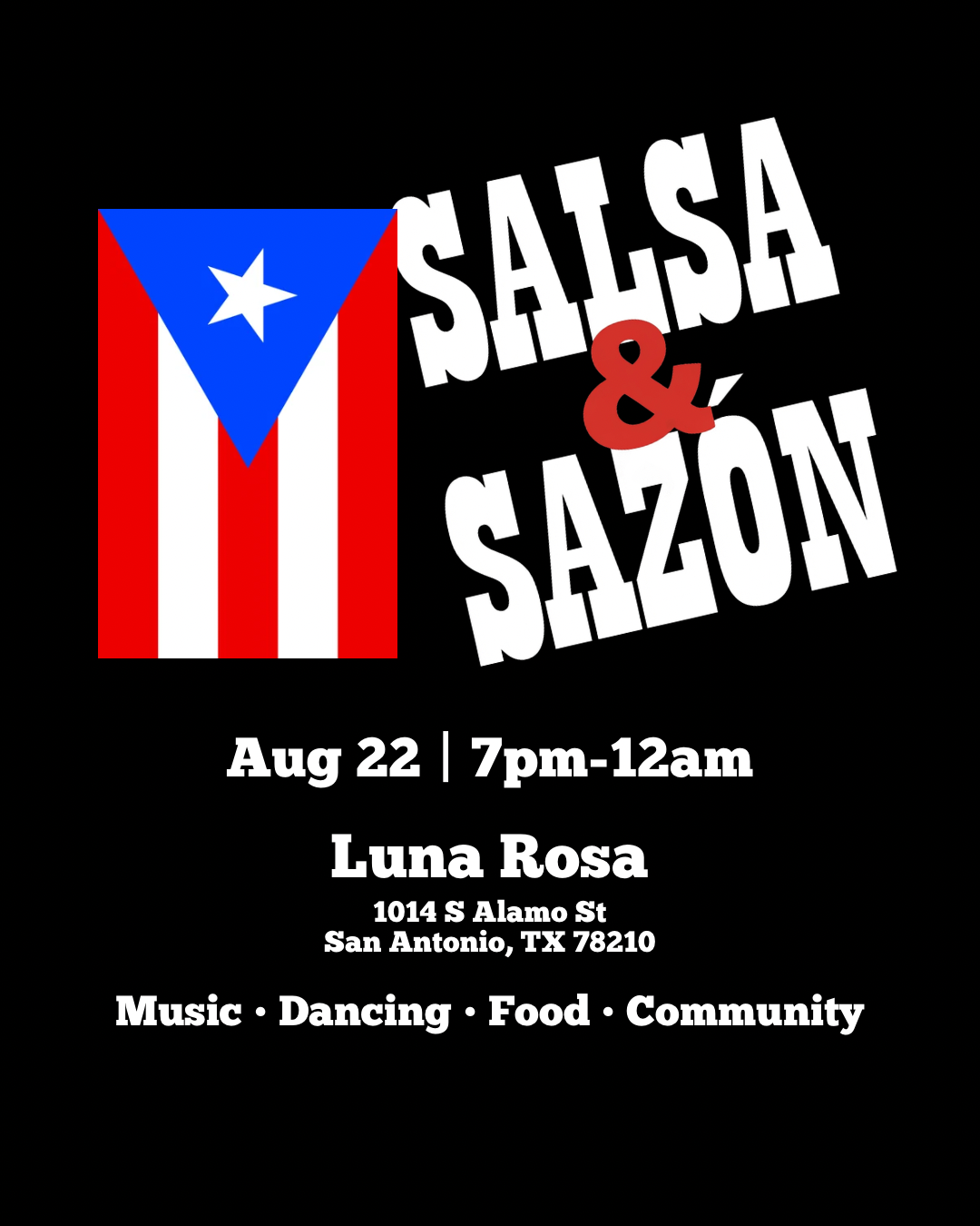 Waitlist - SALSA & SAZÓN in SATX