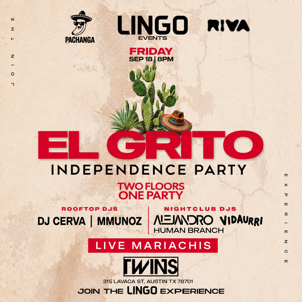 🇲🇽El grito - INDEPENDENCE PARTY