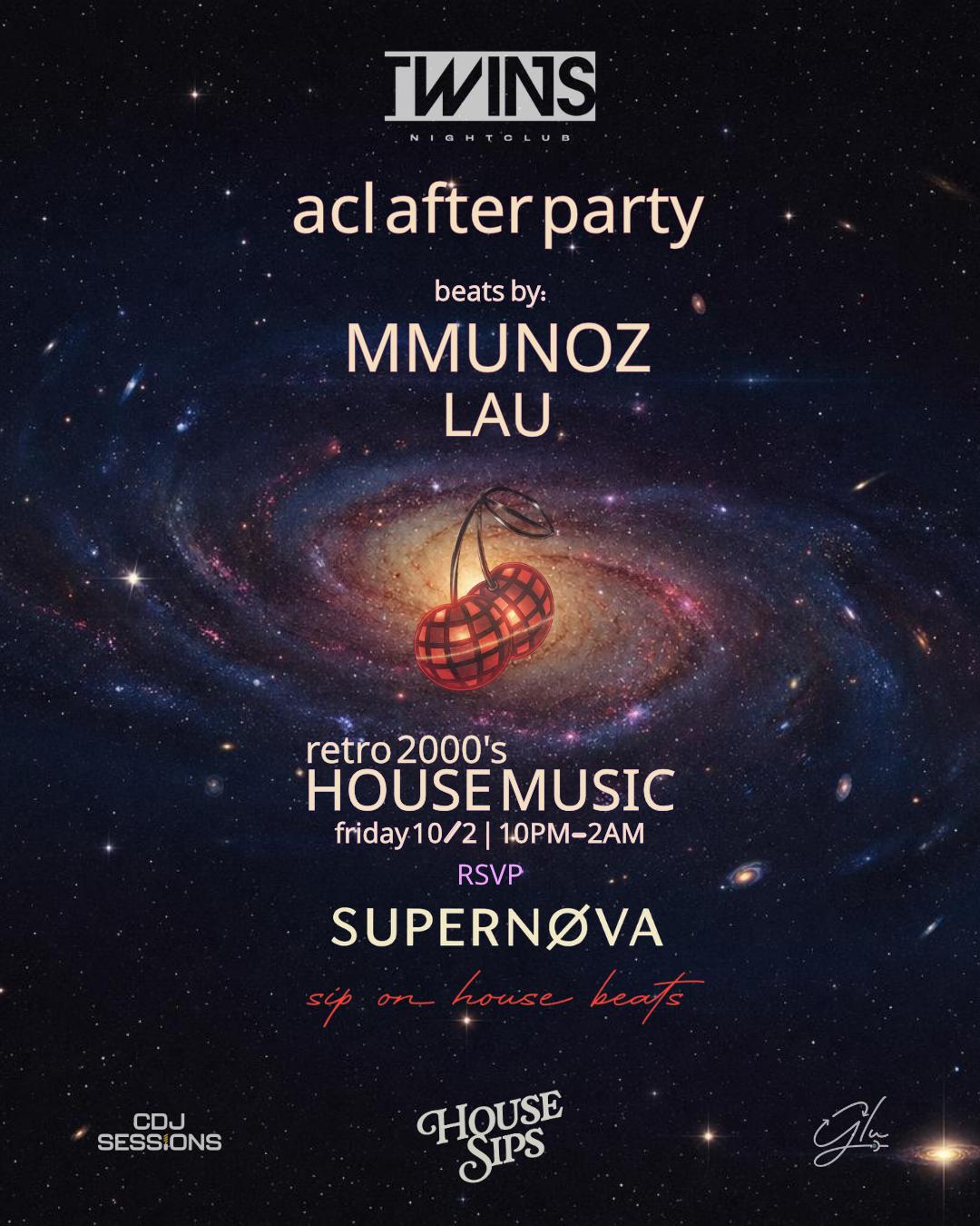 Twins Beyond the 
 limits: SUPERNØVA Oct 2nd