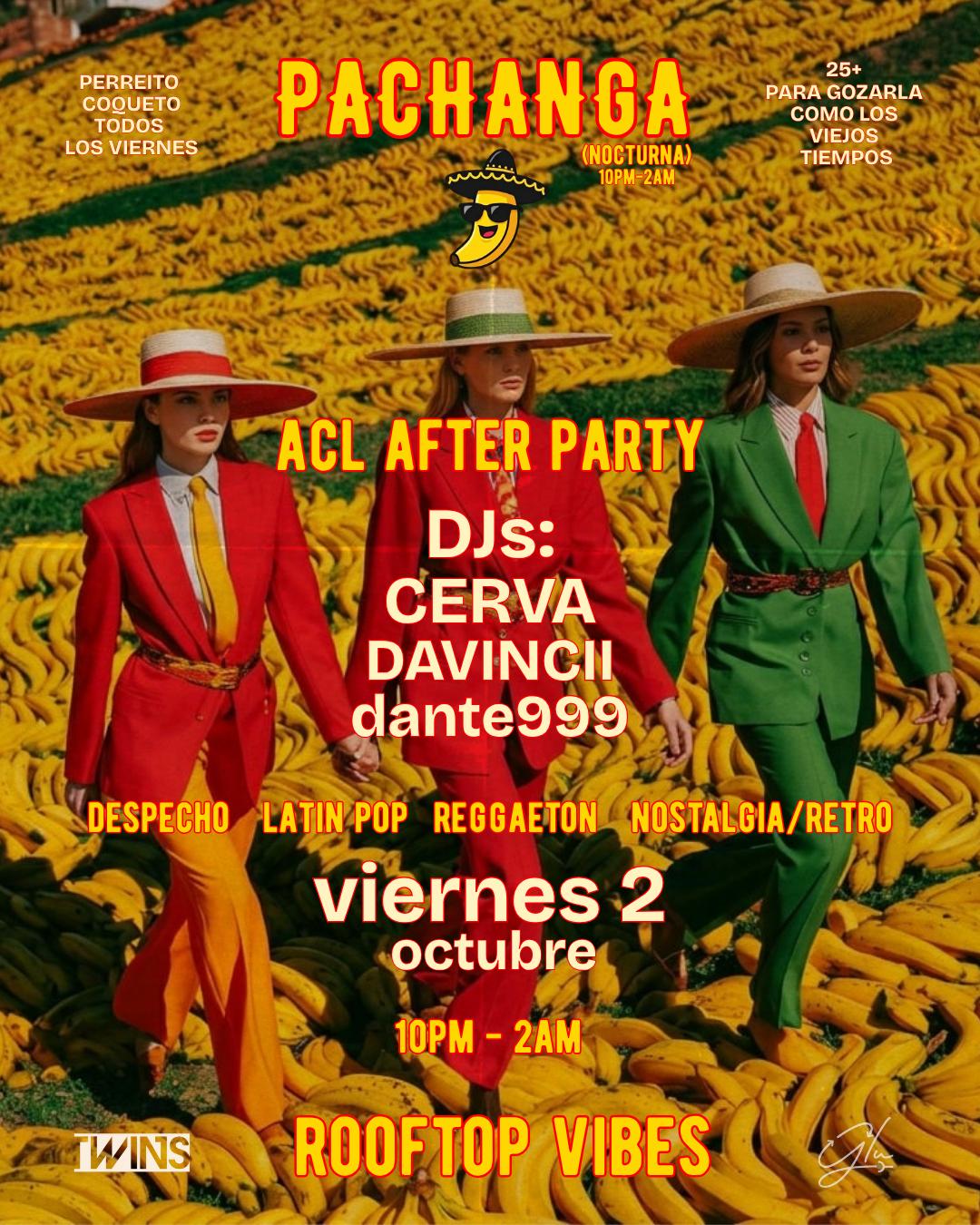 Twins Beyond The Limits: Pachanga - Oct 2nd