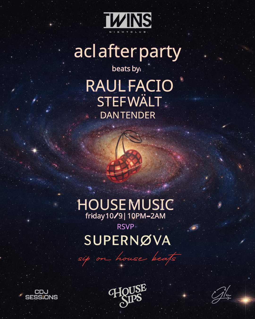 Twins Beyond the
limits: SUPERNØVA - ACL after party